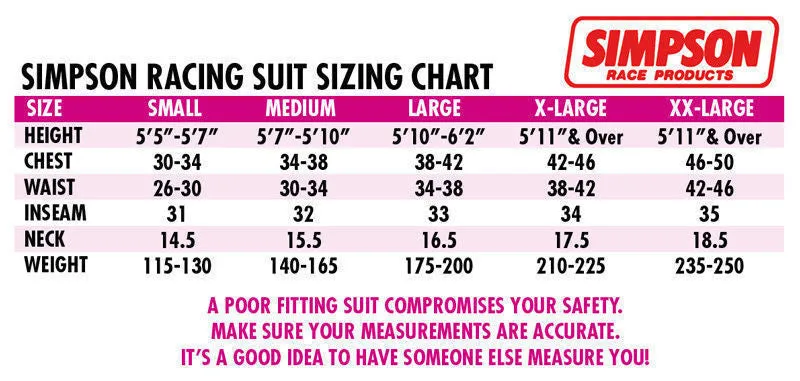 Simpson - 2 Layer Driving Jacket Medium, Black Gabardine Nomex SFI-5