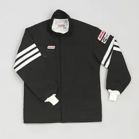 Simpson - 2 Layer Driving Jacket Medium, Black Gabardine Nomex SFI-5
