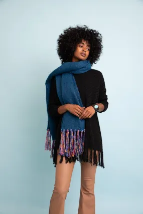 Speckle Fringe Bohemian Scarf