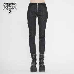 'Spy Groove' Cyberpunk Printed Pants