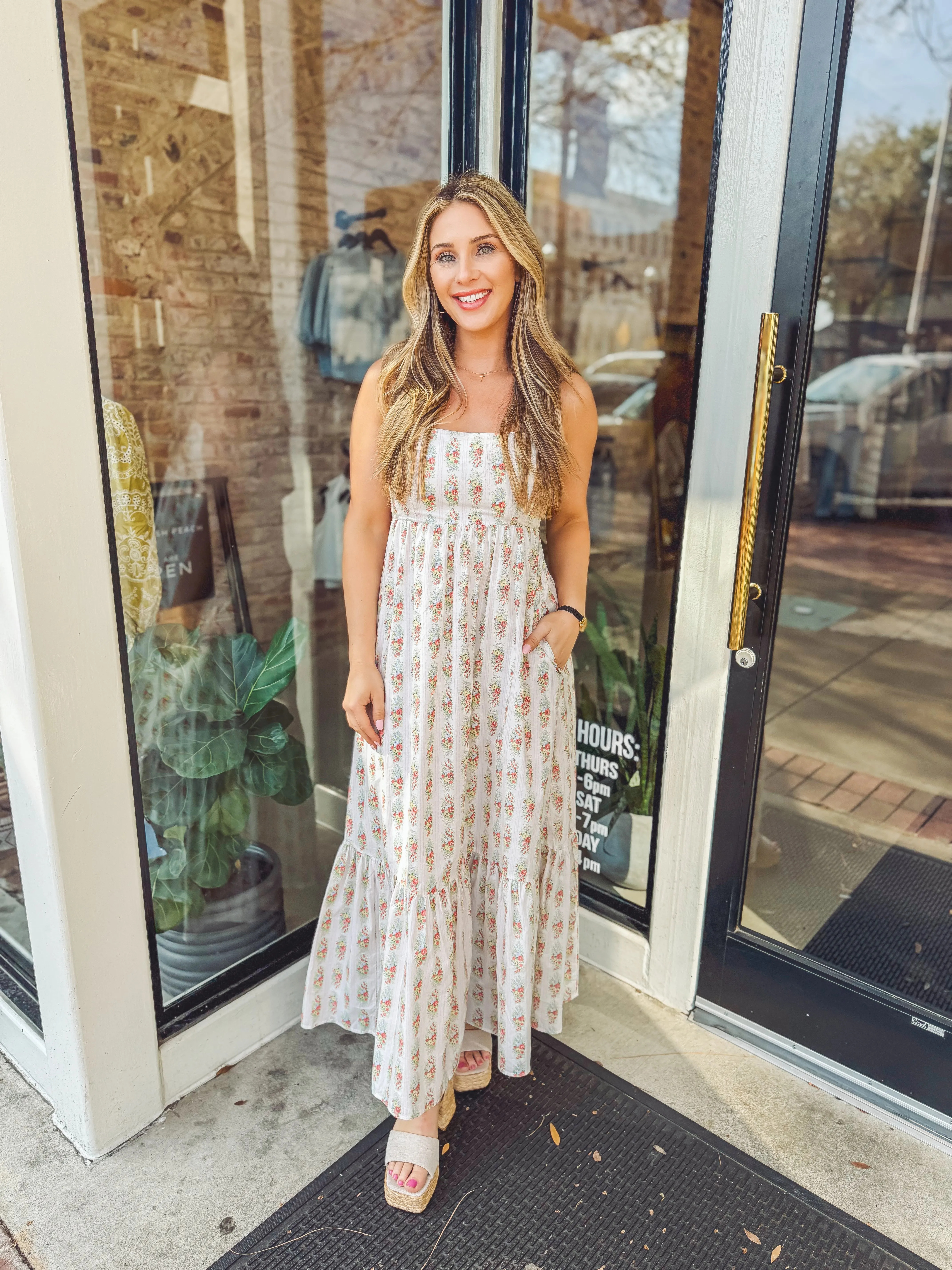 Sunday florals maxi