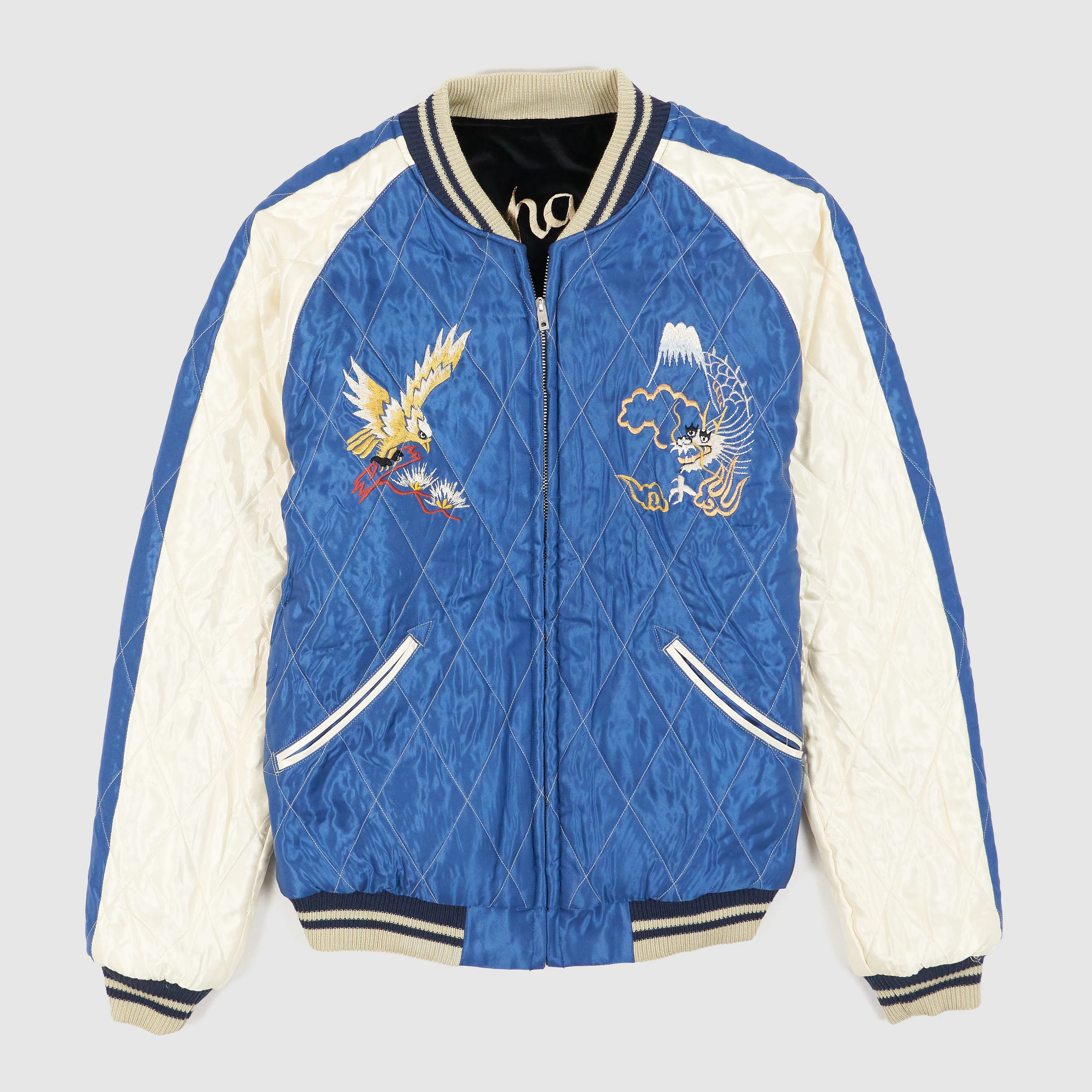 Tailor Toyo Velvet Tiger Eagle Souvenir Suka Jacket