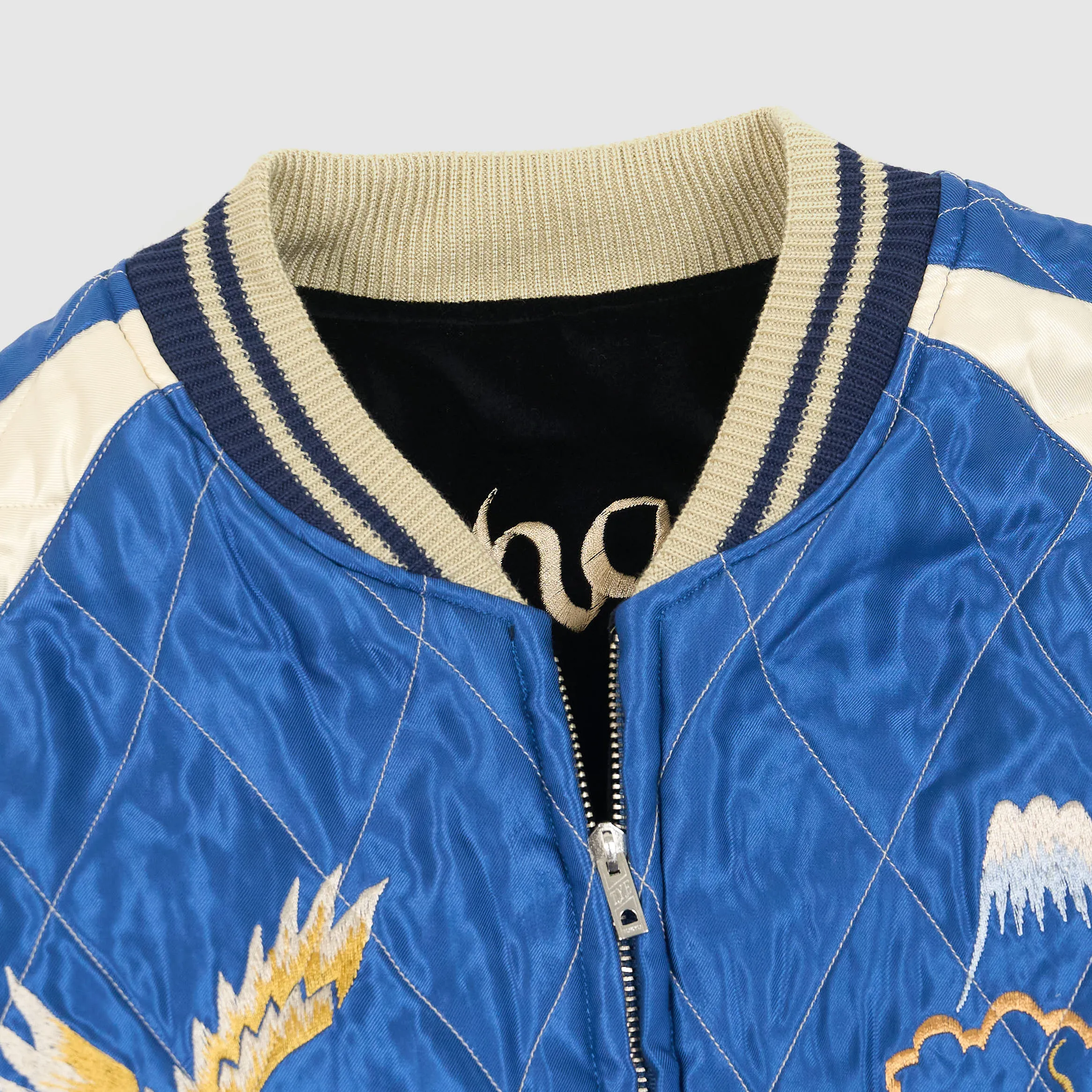 Tailor Toyo Velvet Tiger Eagle Souvenir Suka Jacket