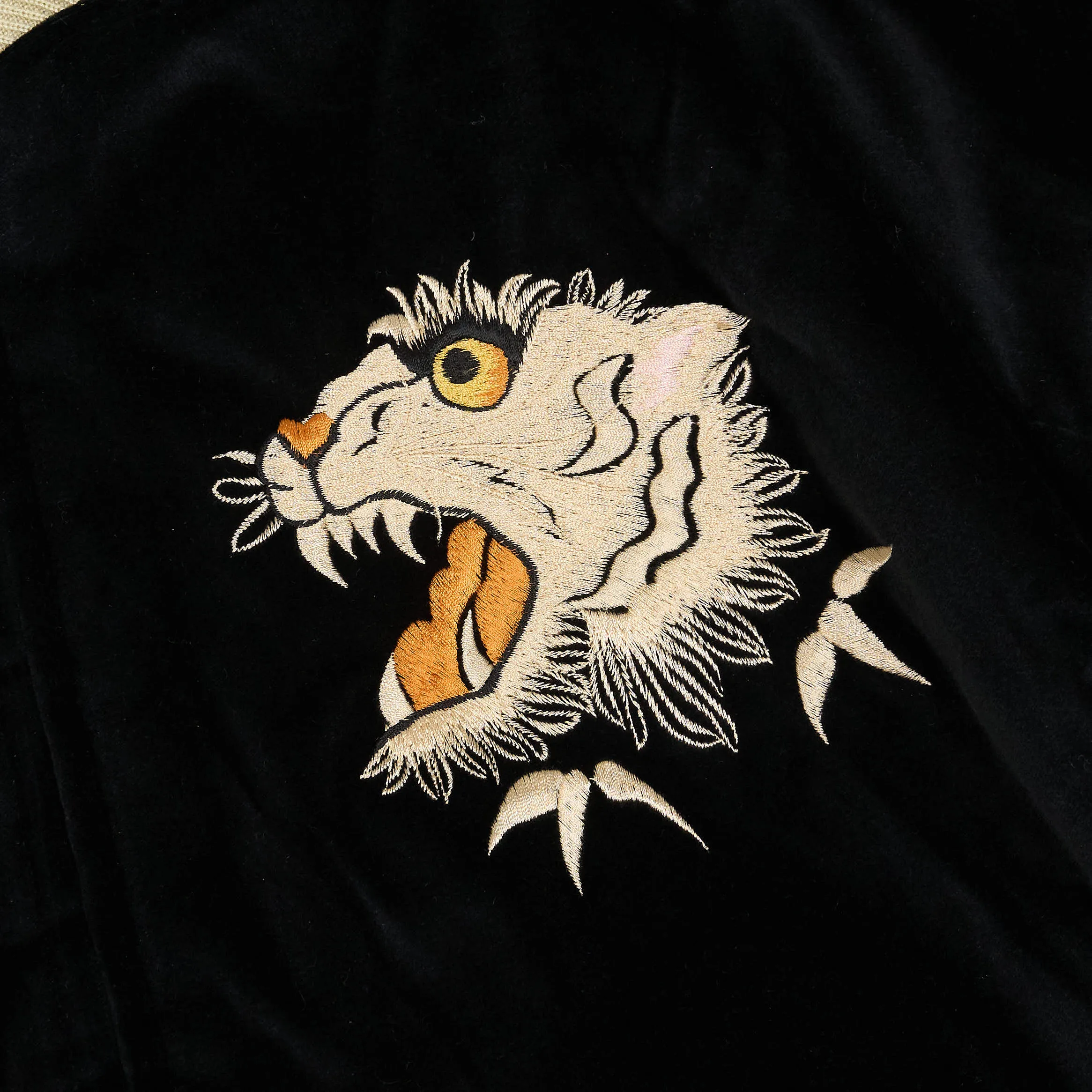 Tailor Toyo Velvet Tiger Eagle Souvenir Suka Jacket