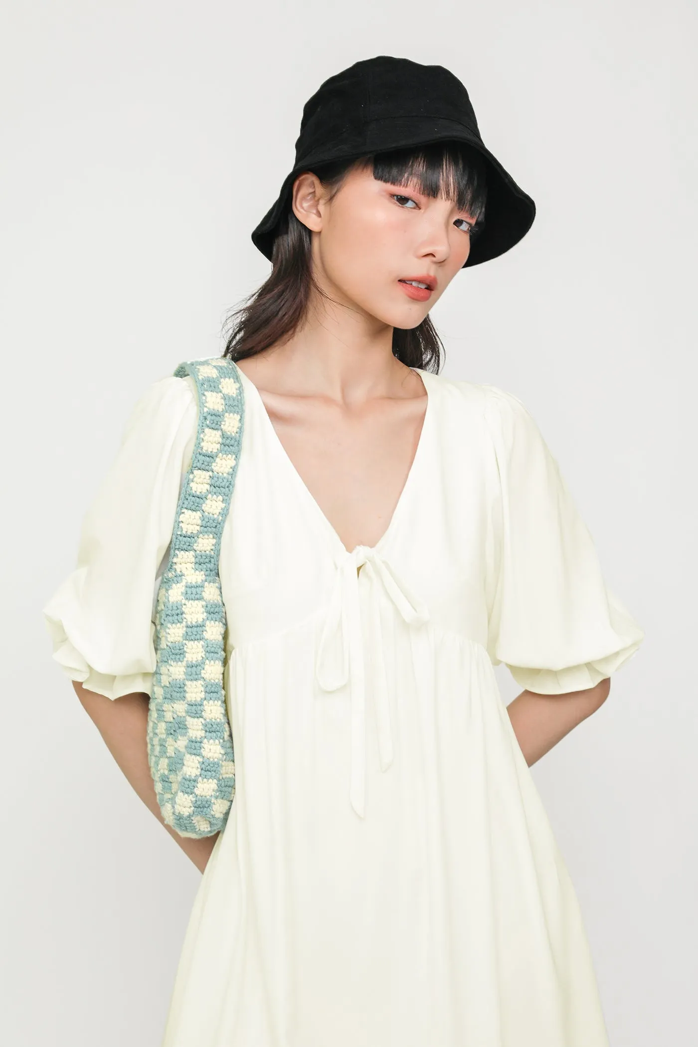 Tia Babydoll Sleeved Dress