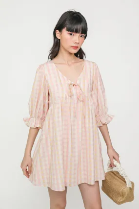 Tia Babydoll Sleeved Dress