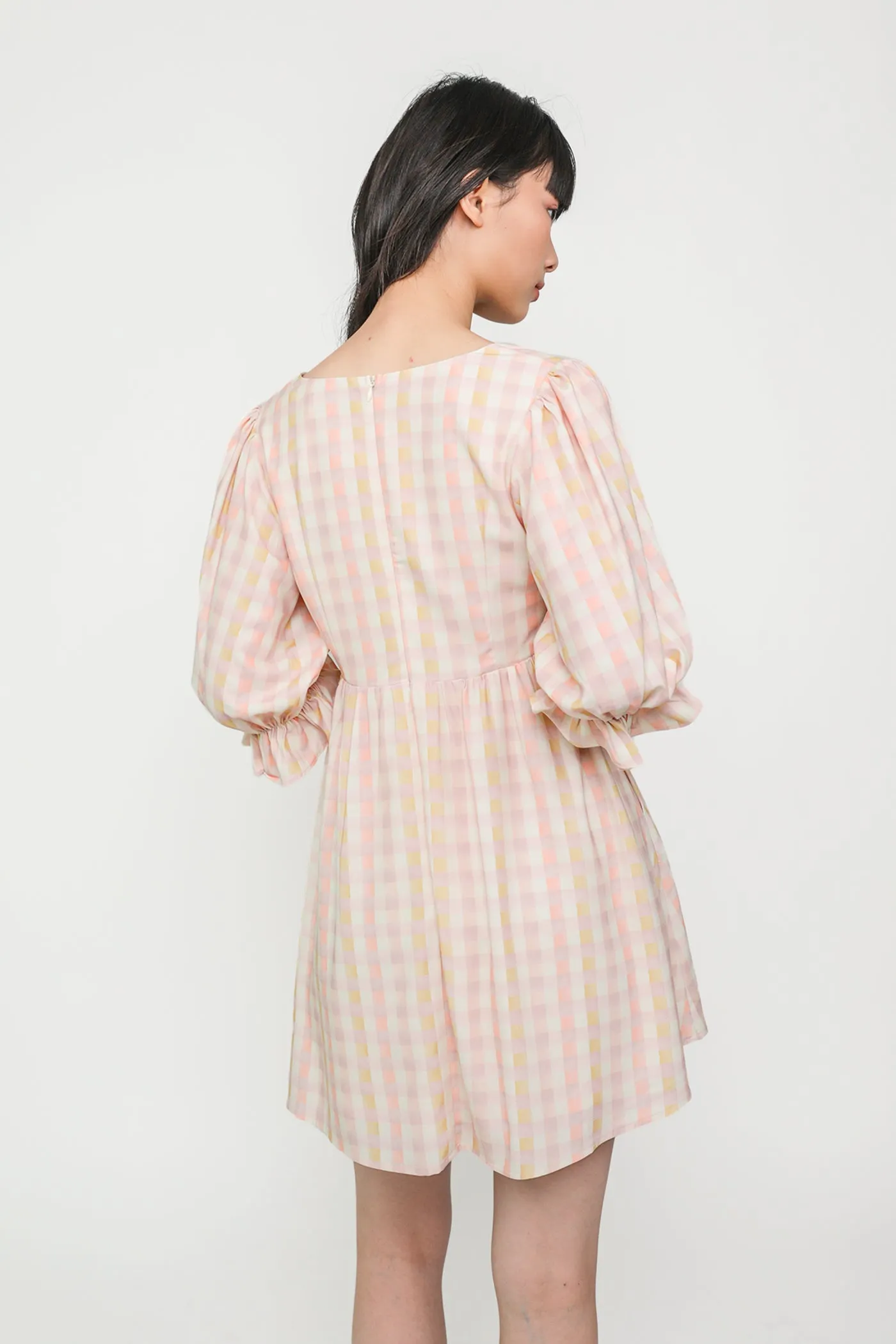 Tia Babydoll Sleeved Dress