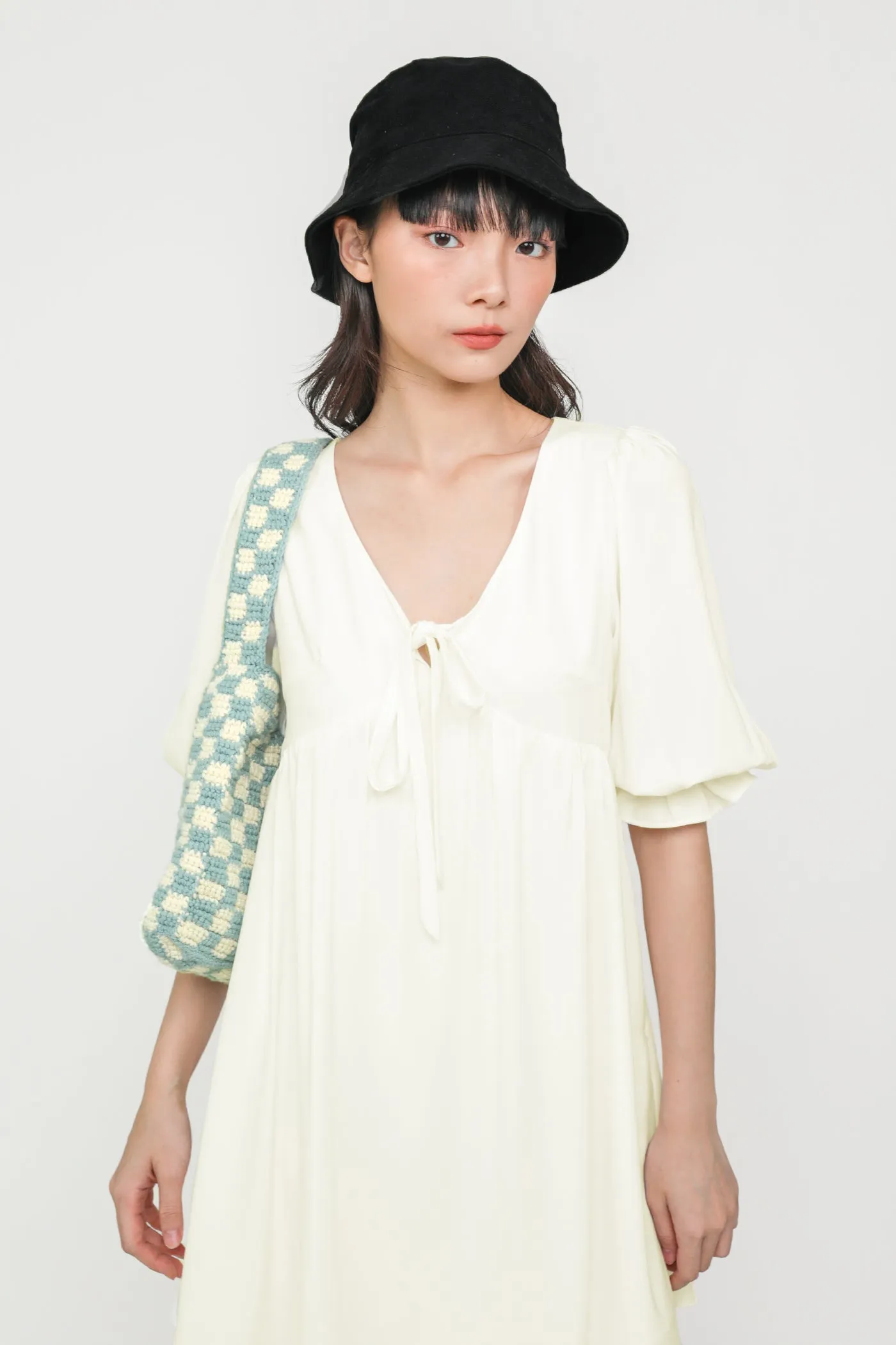 Tia Babydoll Sleeved Dress