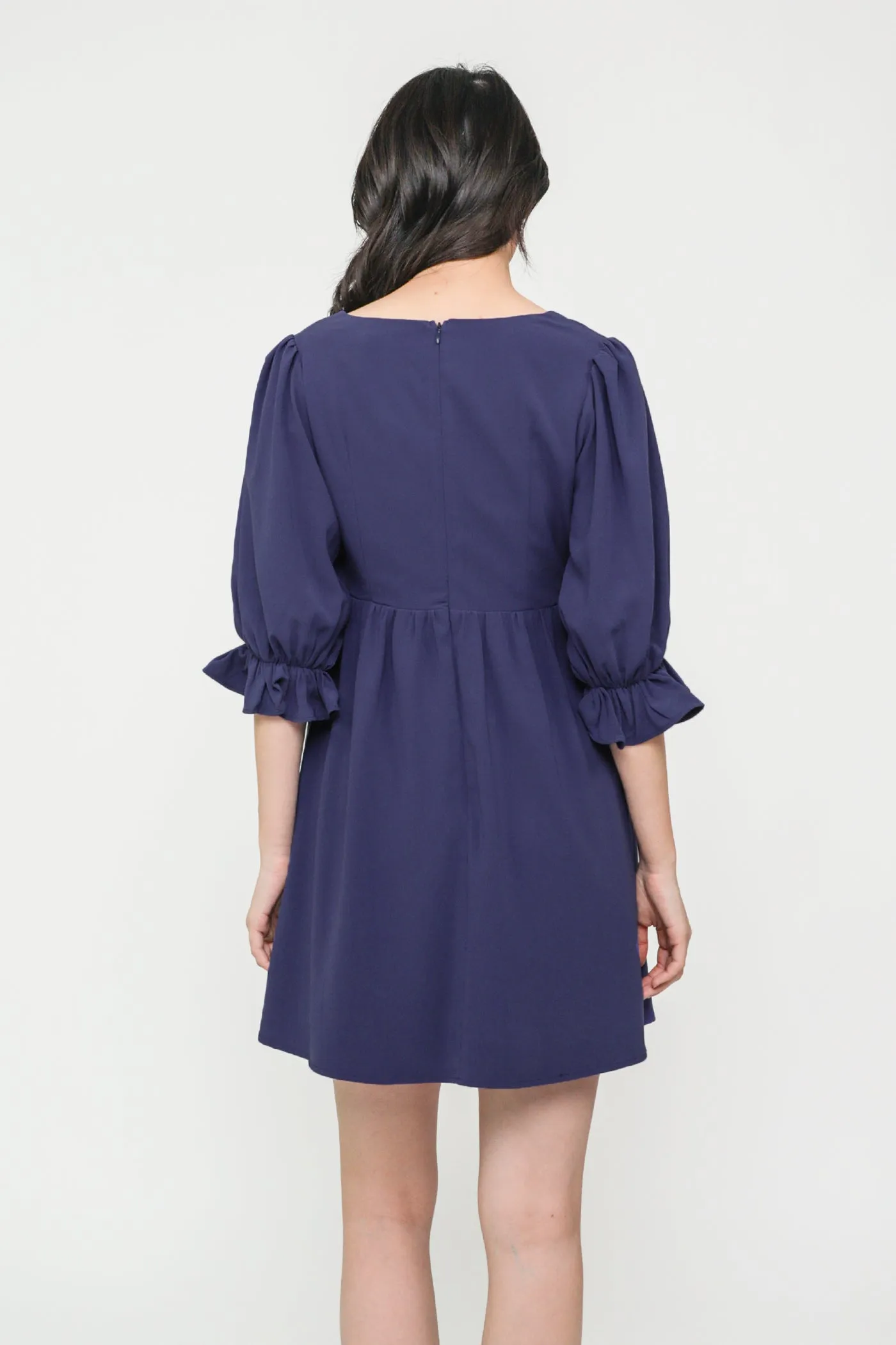 Tia Babydoll Sleeved Dress