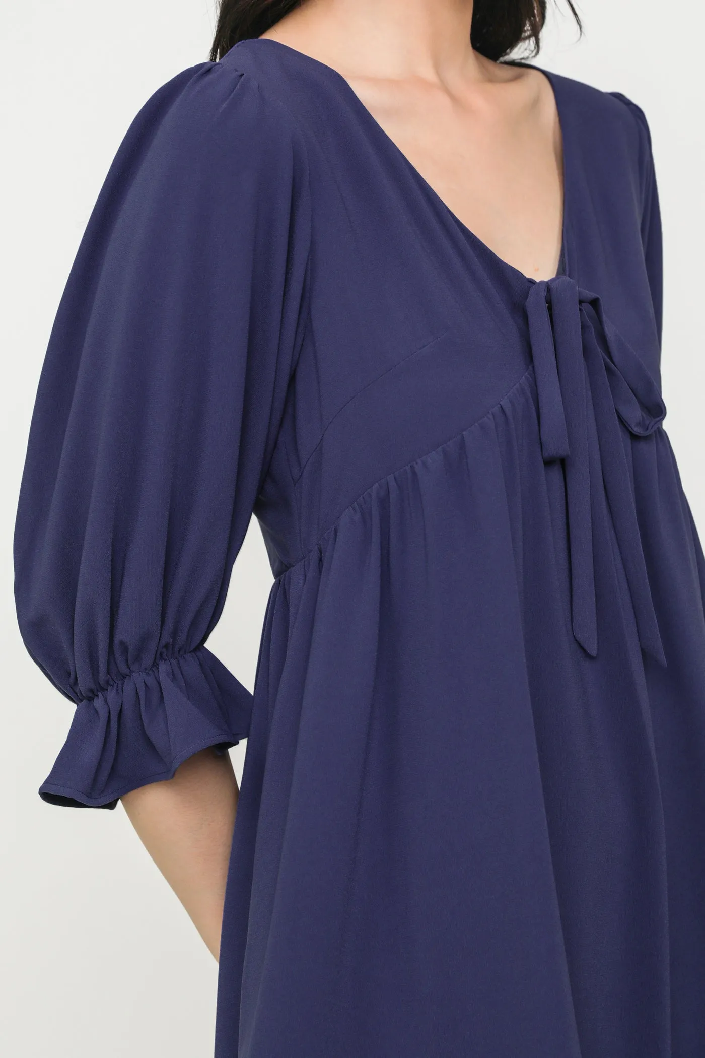 Tia Babydoll Sleeved Dress