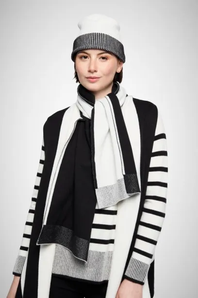 Two Face Knit Scarf