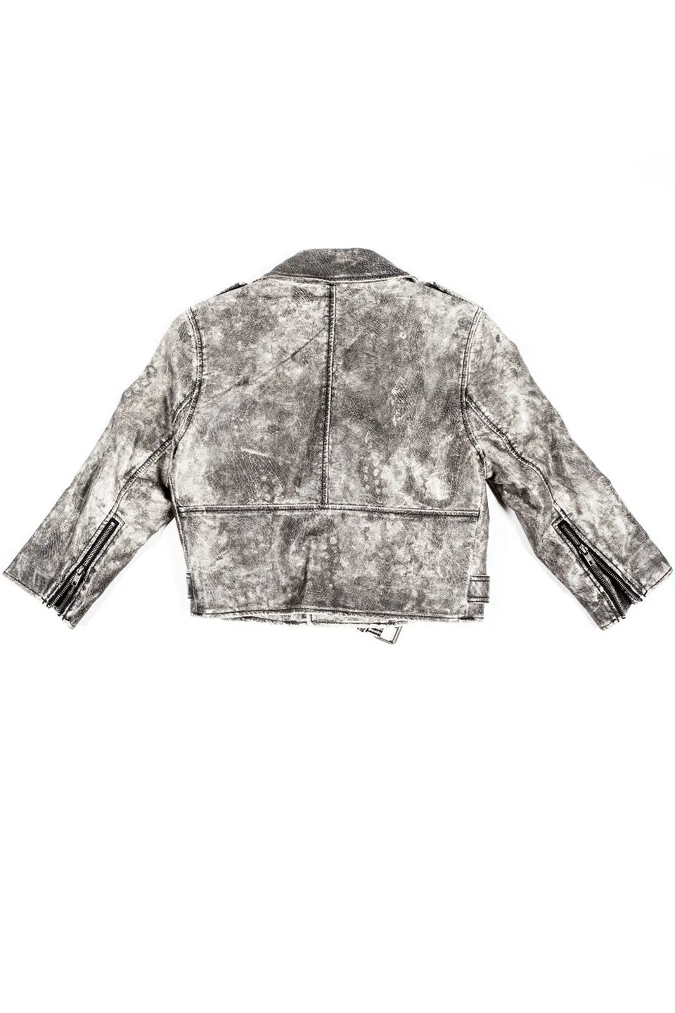 Vintage Washed Moto Jacket