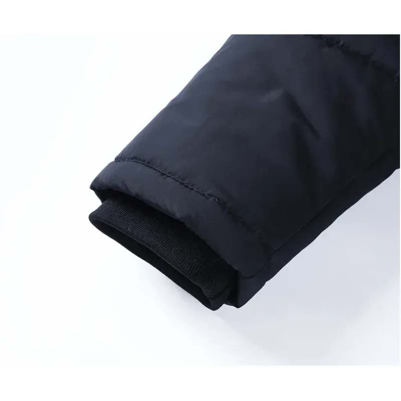 Weeroud - Parka Winterjas Heren – Extra Warm Gevoerd met Bontkraag en Capuchon