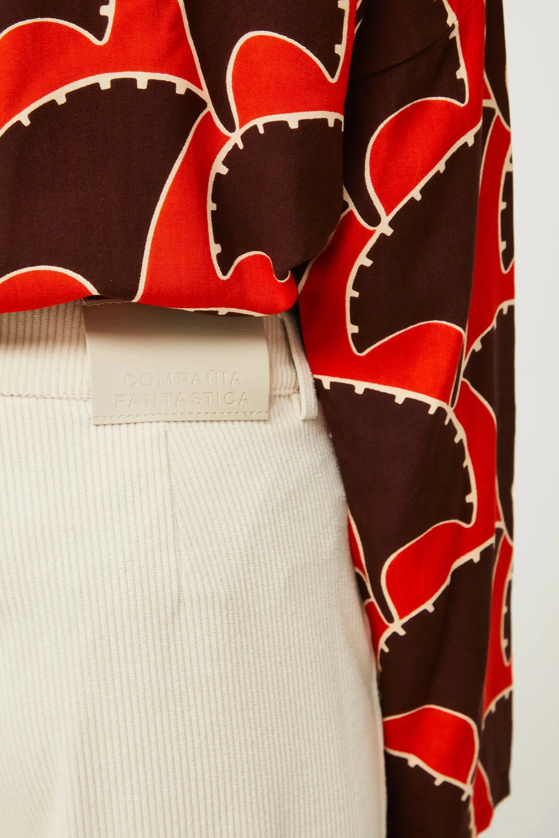 White Corduroy Pants