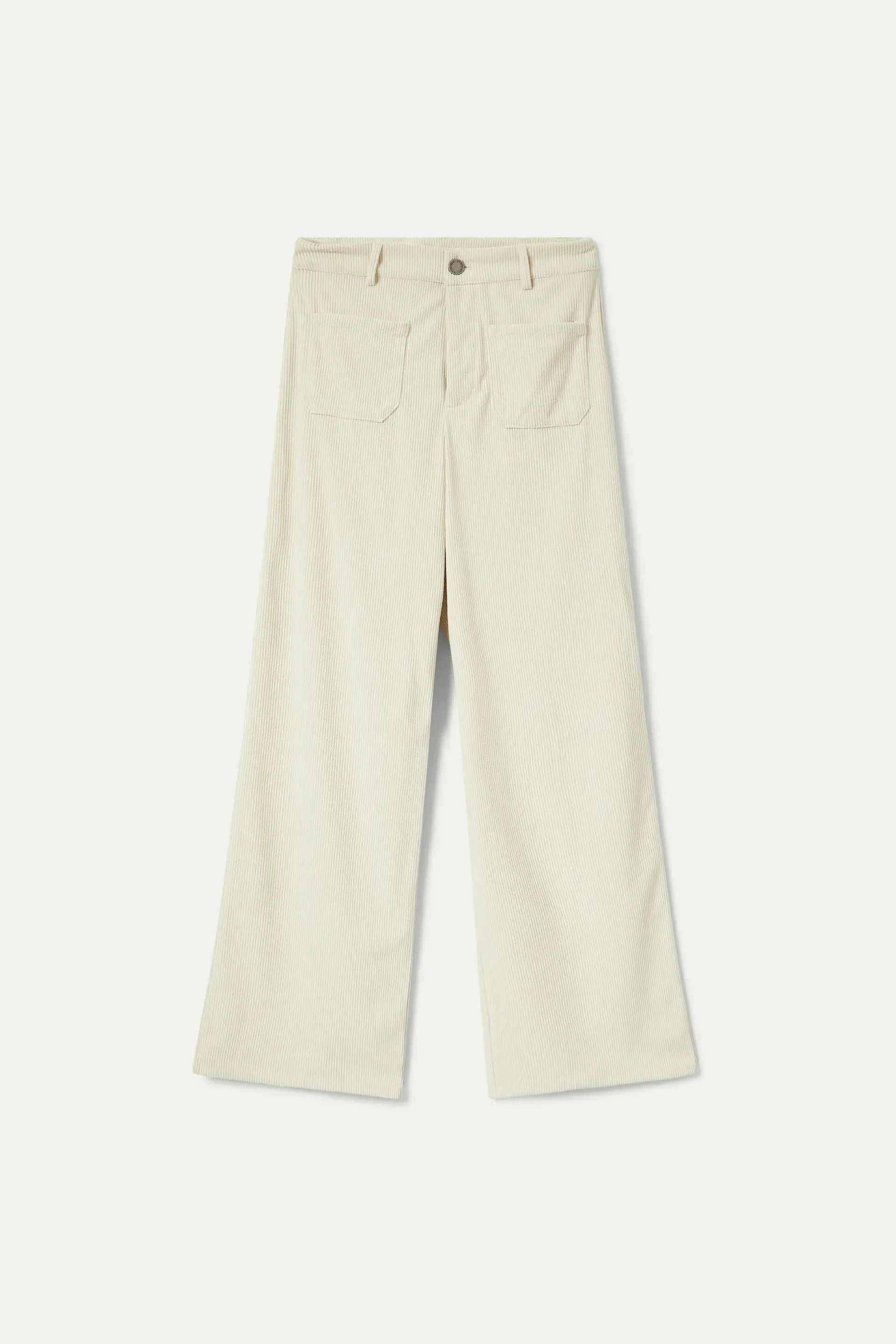 White Corduroy Pants