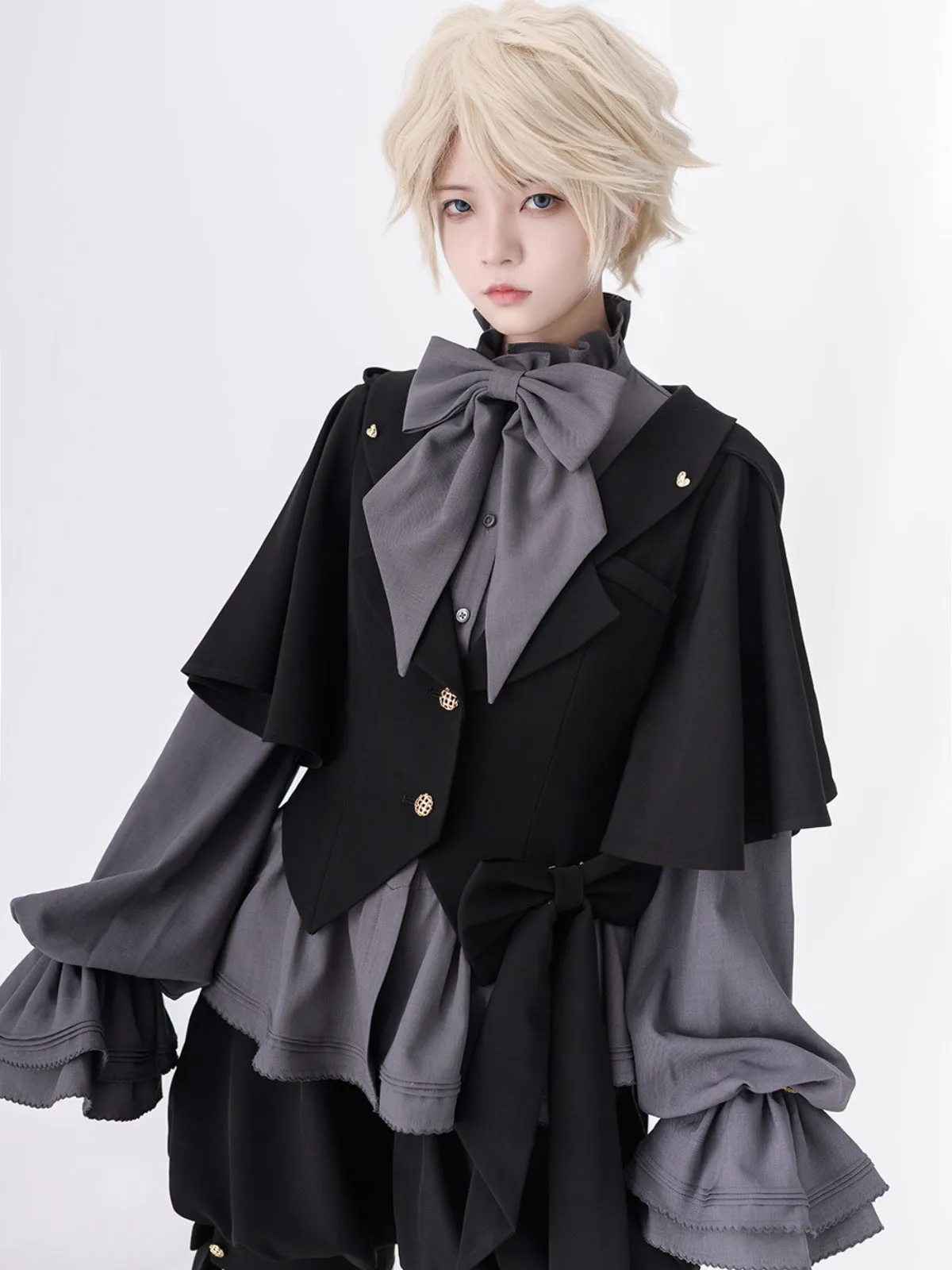 WLS Lolita Rabbit Ears Hood Suit
